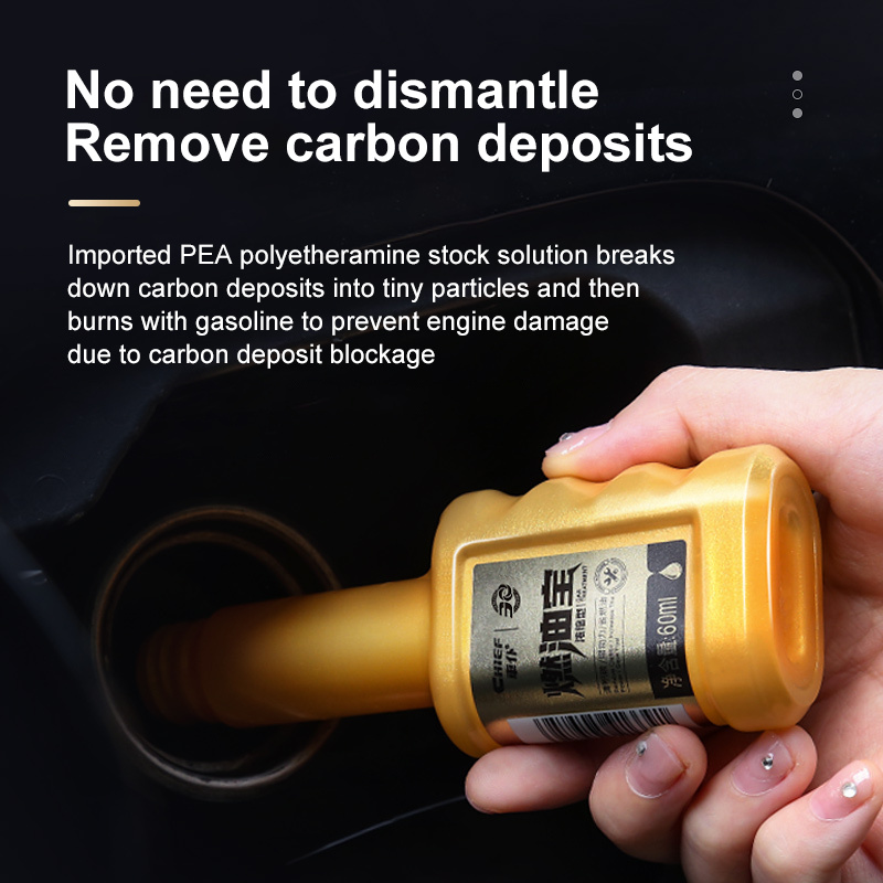 Chief Gold Fuel Treasure 车仆小金瓶燃油宝 Remove Carbon Deposits Gasoline Fuel ...