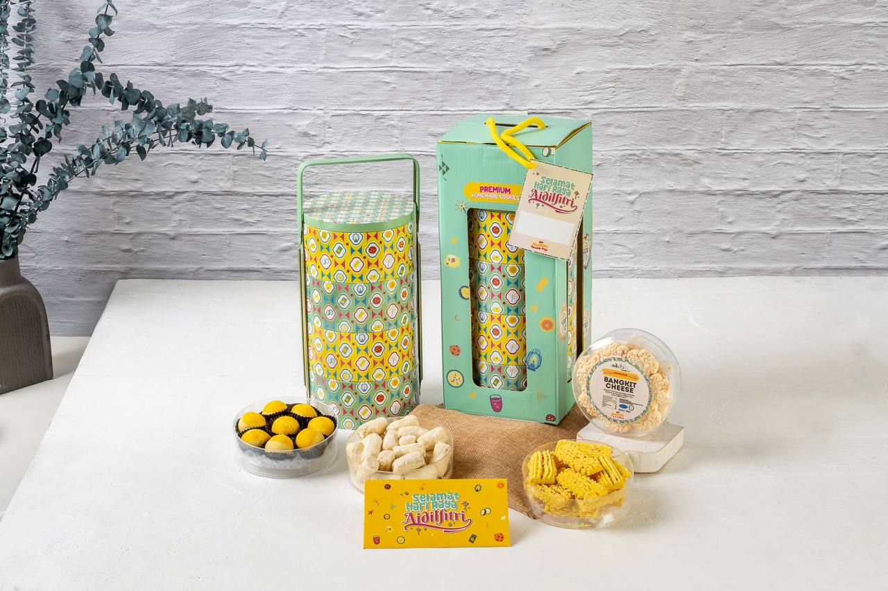 Aducktive Exclusive Nostalgia Raya Tiffin | Raya Gift Set | Shopee Malaysia