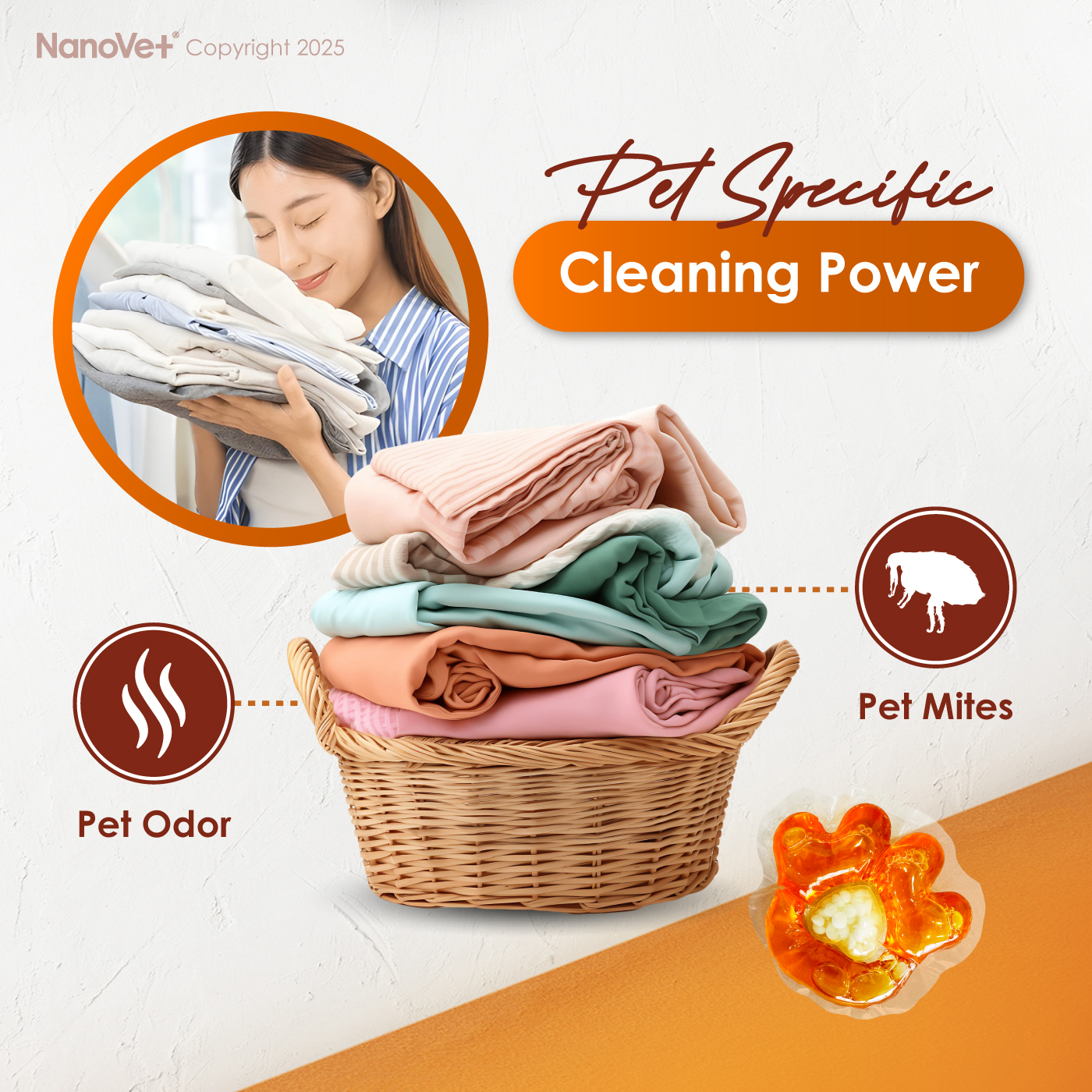 Nanovet® Laundry Pods for Pet Parents (25 Pods) | Shopee Malaysia