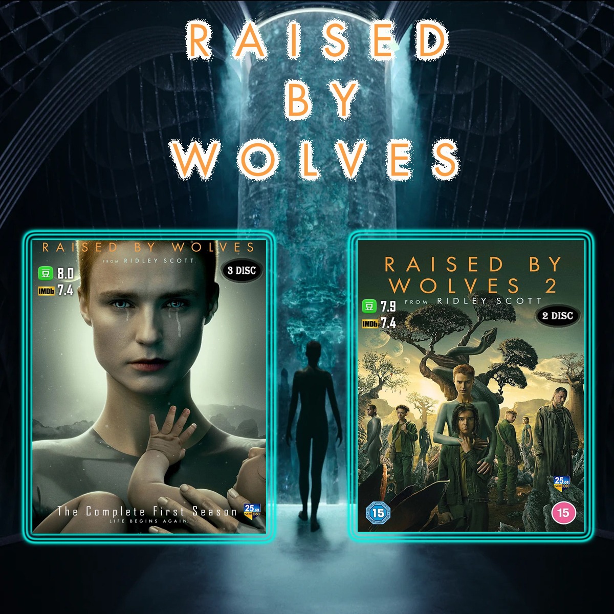 PG-BLURAY ENGLISH SERIES #RAISED BY WOLVES 1 (3 DISC) #RAISED BY WOLVES ...