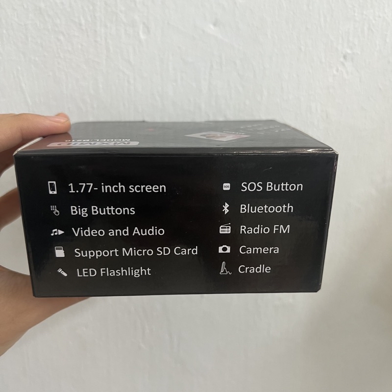 B210 Basic Phone for Seniors Big Buttons Loud Sound Elderly Handphone ...