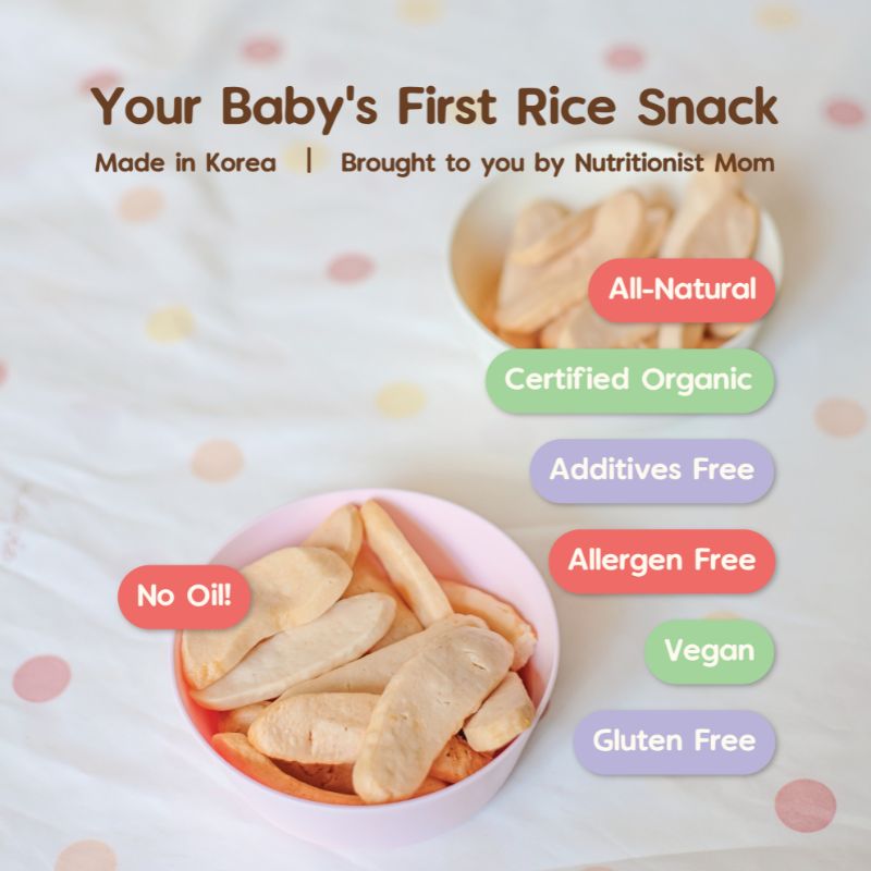 Korea Ibobomi Organic Pop Rice Snack - Banana (30g) | Shopee Malaysia