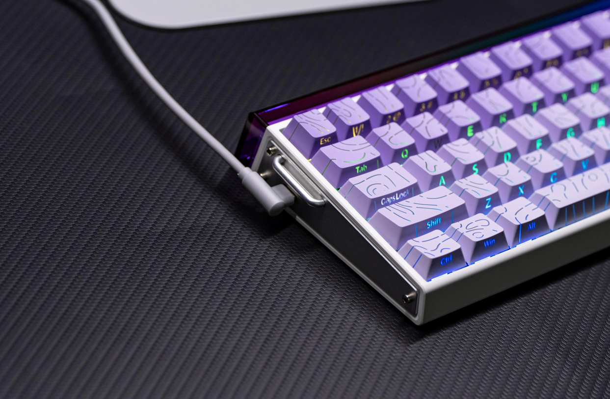 AULA HERO68HE 65% Wired Hot-Swappable Gaming Keyboard with Hall Effect ...