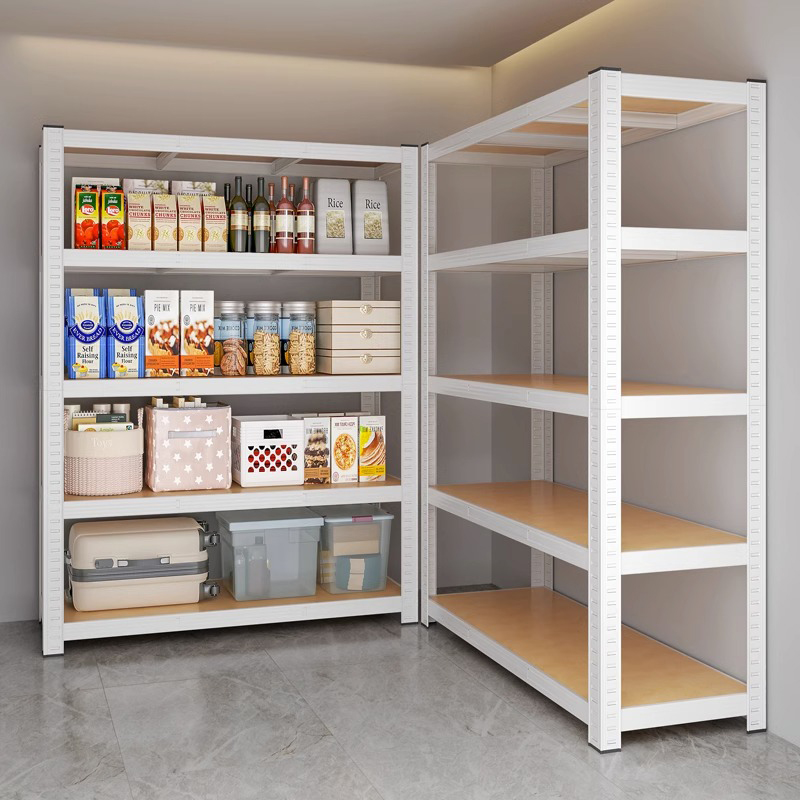 Wooden storage rack – 5-Tier Adjustable Shelf for Kitchen, Garage ...