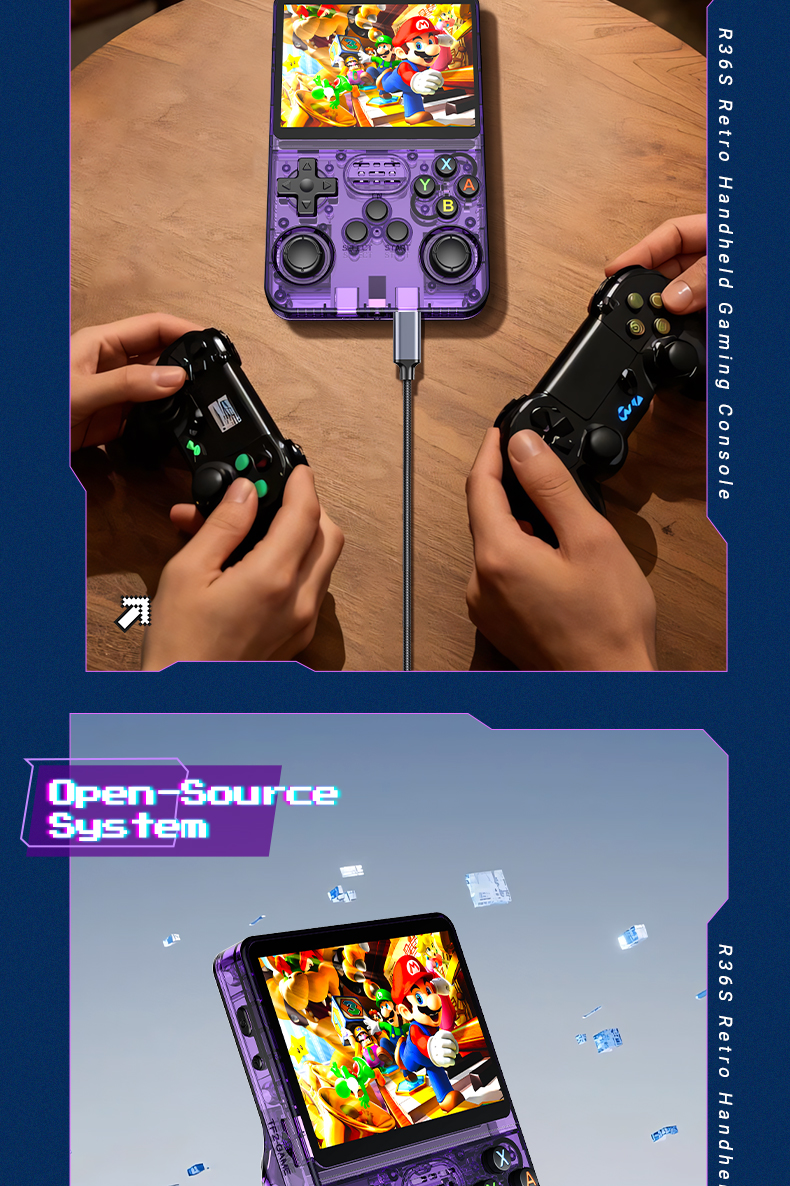 Kiumo r36s R36H retro game console gameboy original gameboy for kids ...