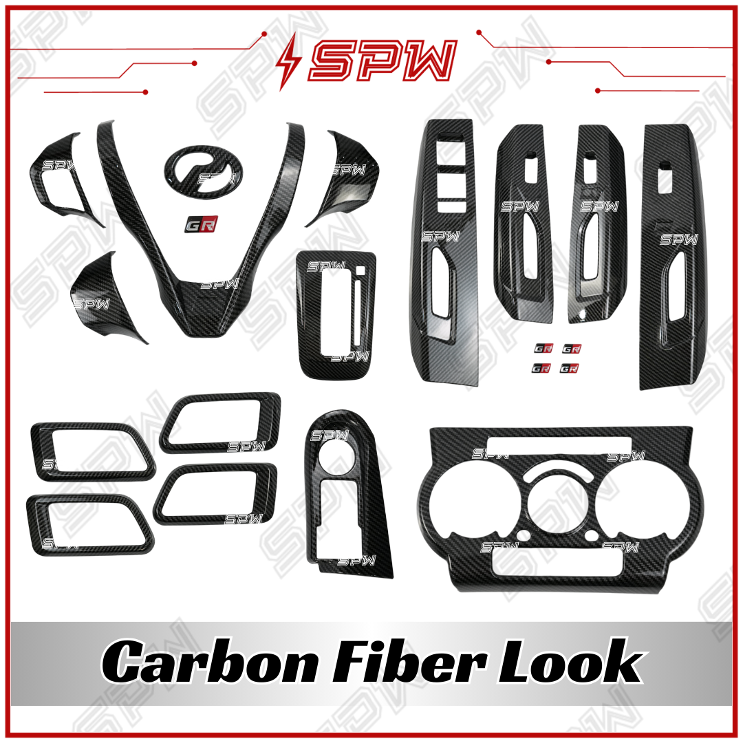 Perodua Bezza (2016-2025) Interior Accessories Decoration Forged Carbon ...
