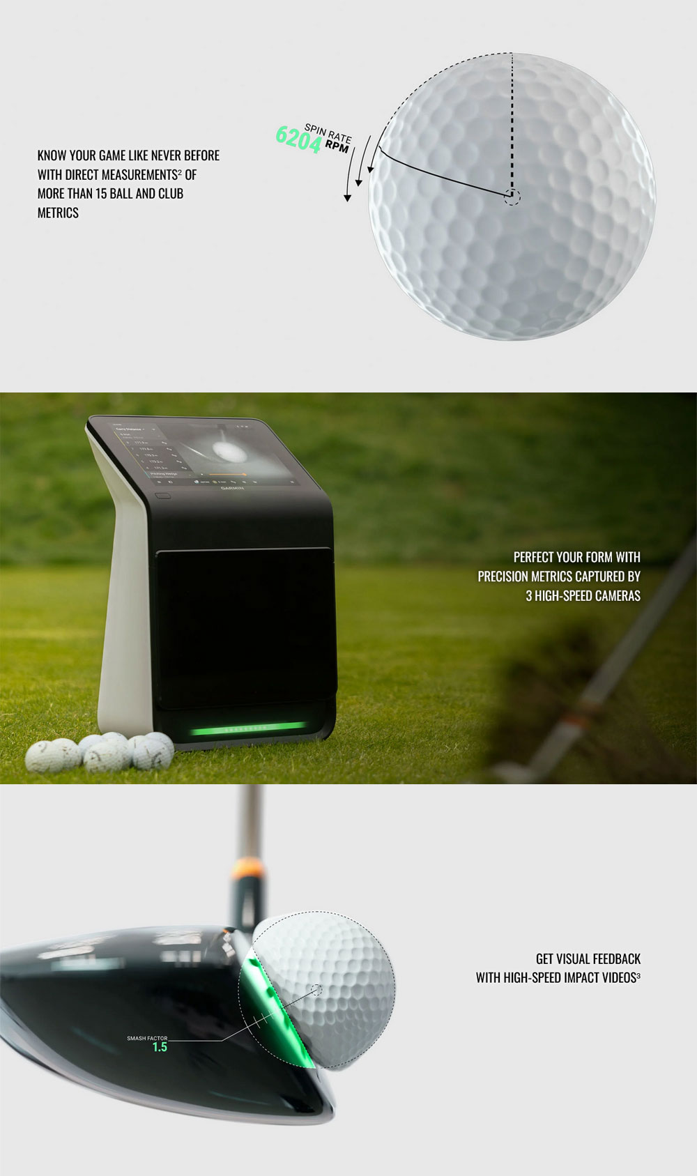 Garmin Approach R50 Premium Golf Simulator & Launch Monitor with ...