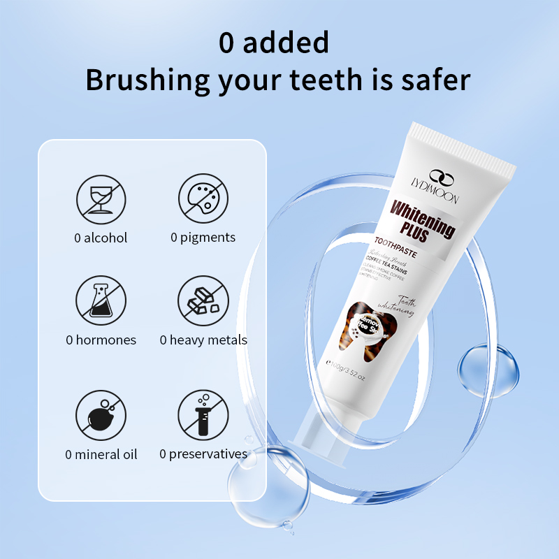 Picture of LYDIMOON Whitening Toothpaste for Coffee & Tea Stains 100g Remove deep ...