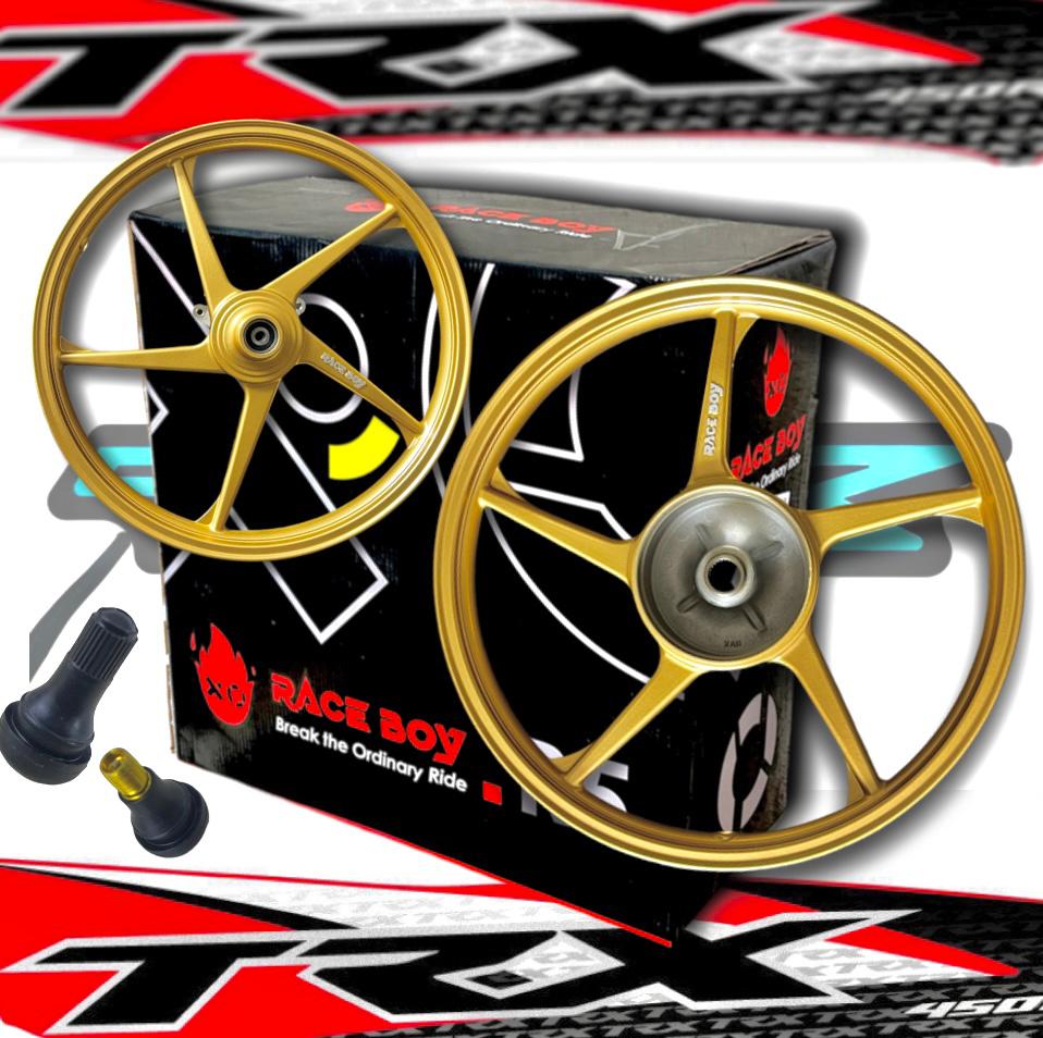 (FREE TUBELESS HEAD) RACE BOY X ENKEI R5 SP500 SPORT RIM YAMAHA NVX ...