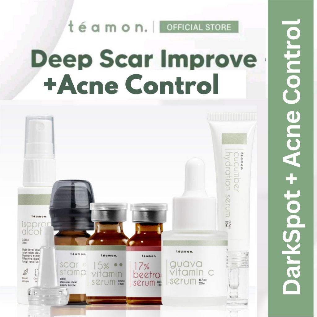 Teamon Dark Spot Correcting Scar Roller Scar Stamp Skincare Ance Scar ...