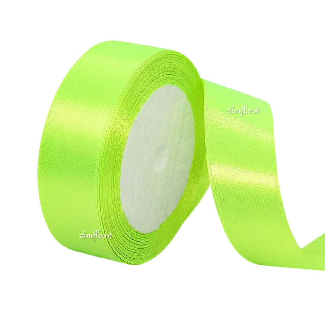 (22M) 4CM SATIN Ribbon Riben Ribben Organza Gift Flower Bouquet ...