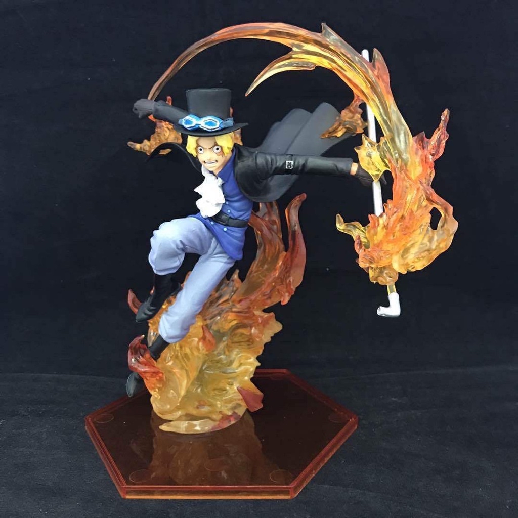 🔥Pos Dari Johor COD One Piece Anime Action Figure Sabo Api Kereta ...