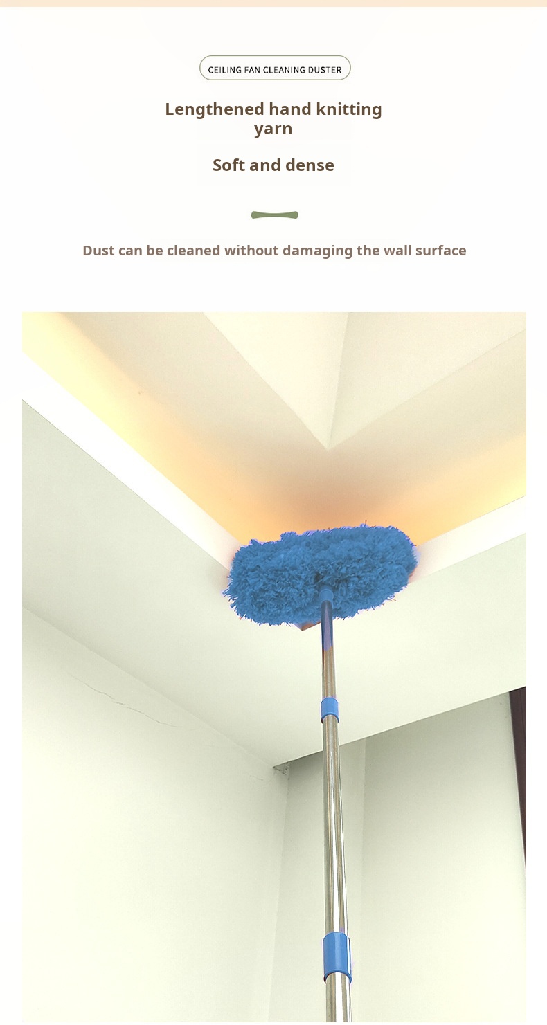 Penyapu Kipas Syiling Ceiling Fan Duster Fan Cleaner Brush Dust ...