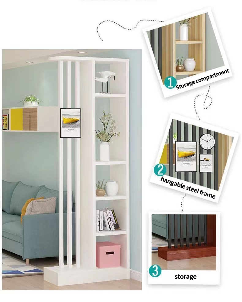 💗Entrance Multi-Layer Storage Rack Living Room Partition Home Screen ...
