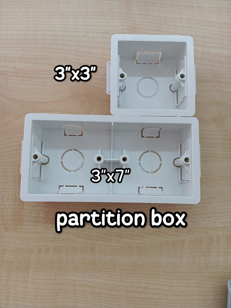 PVC bases conceal joint 3