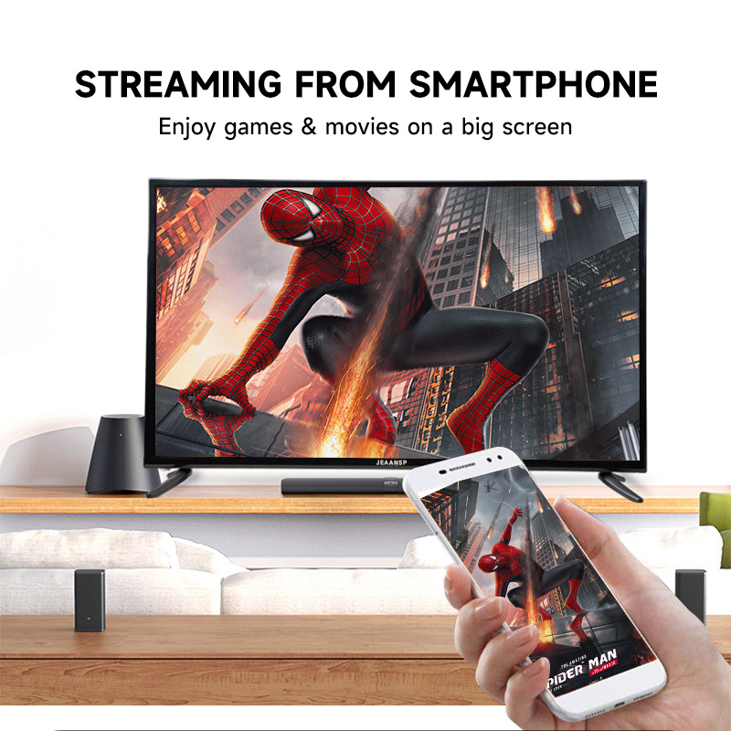 JEAANSP 43 inch Digital Smart TV HD LED 50 55 Inch Android14TV ...