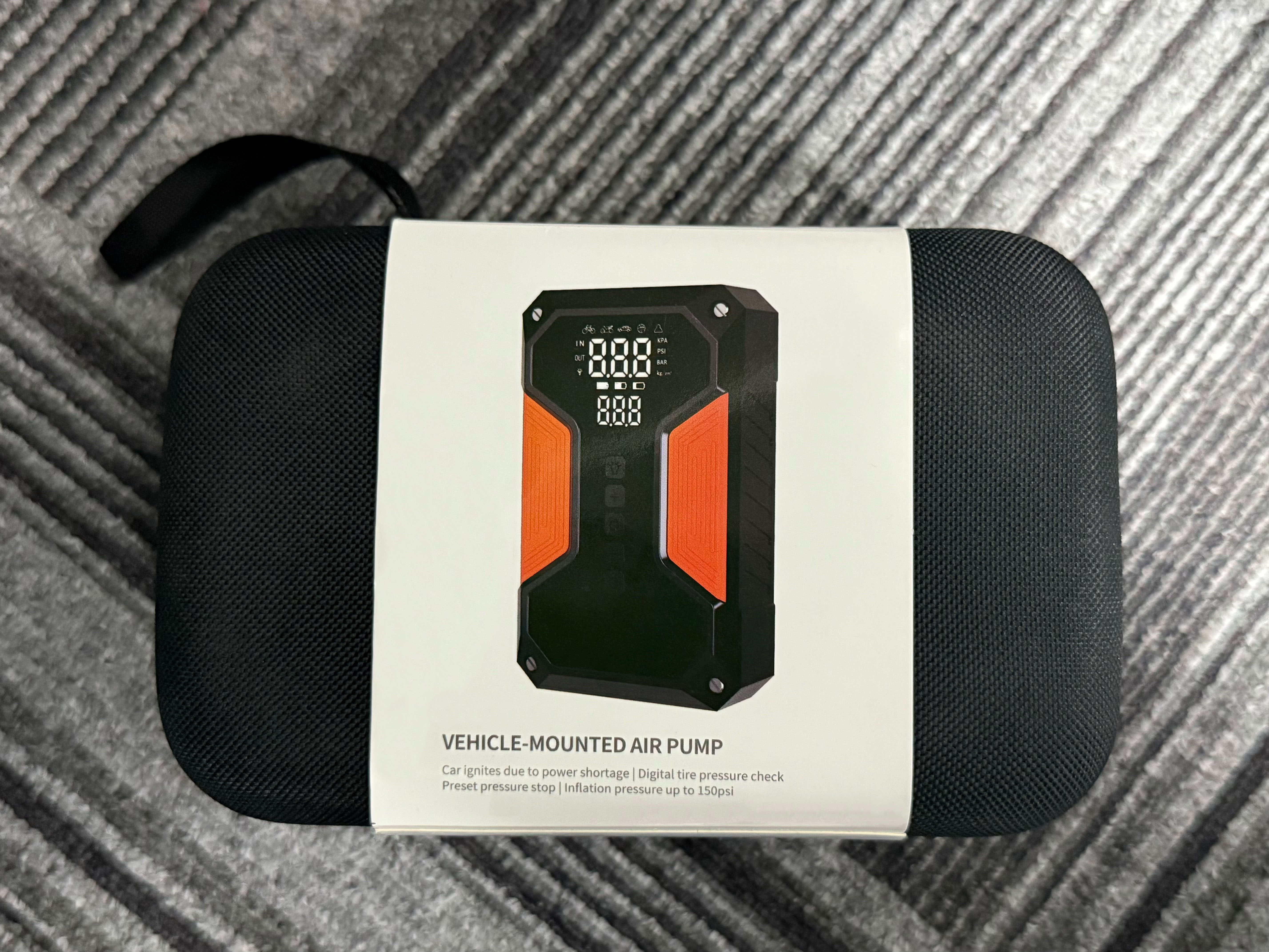 Original multi-function charging and inflating machine 12V vehicle ...
