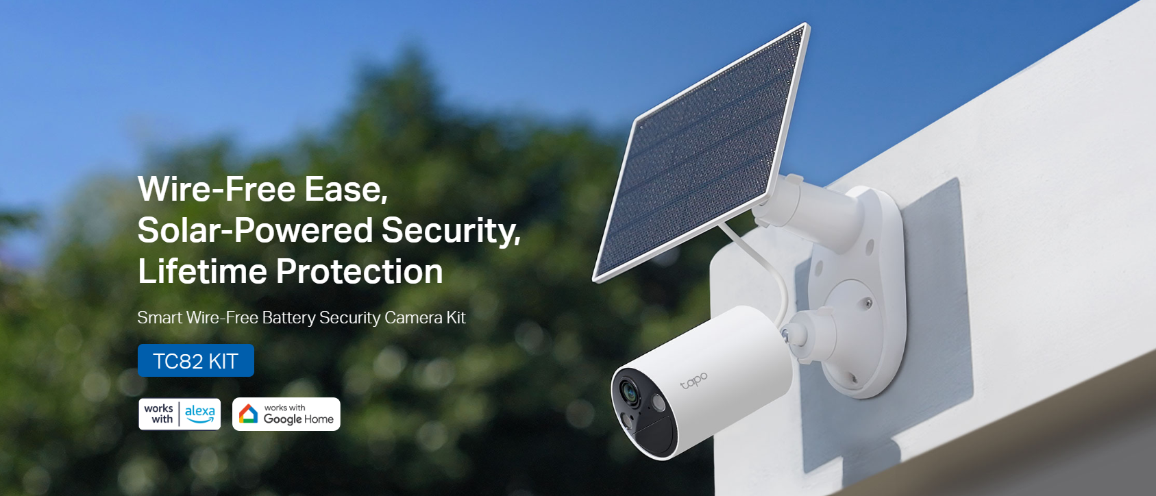 TP-Link Tapo TC82 Kit – 2K 3MP Smart Outdoor Solar Charge 2K Security ...