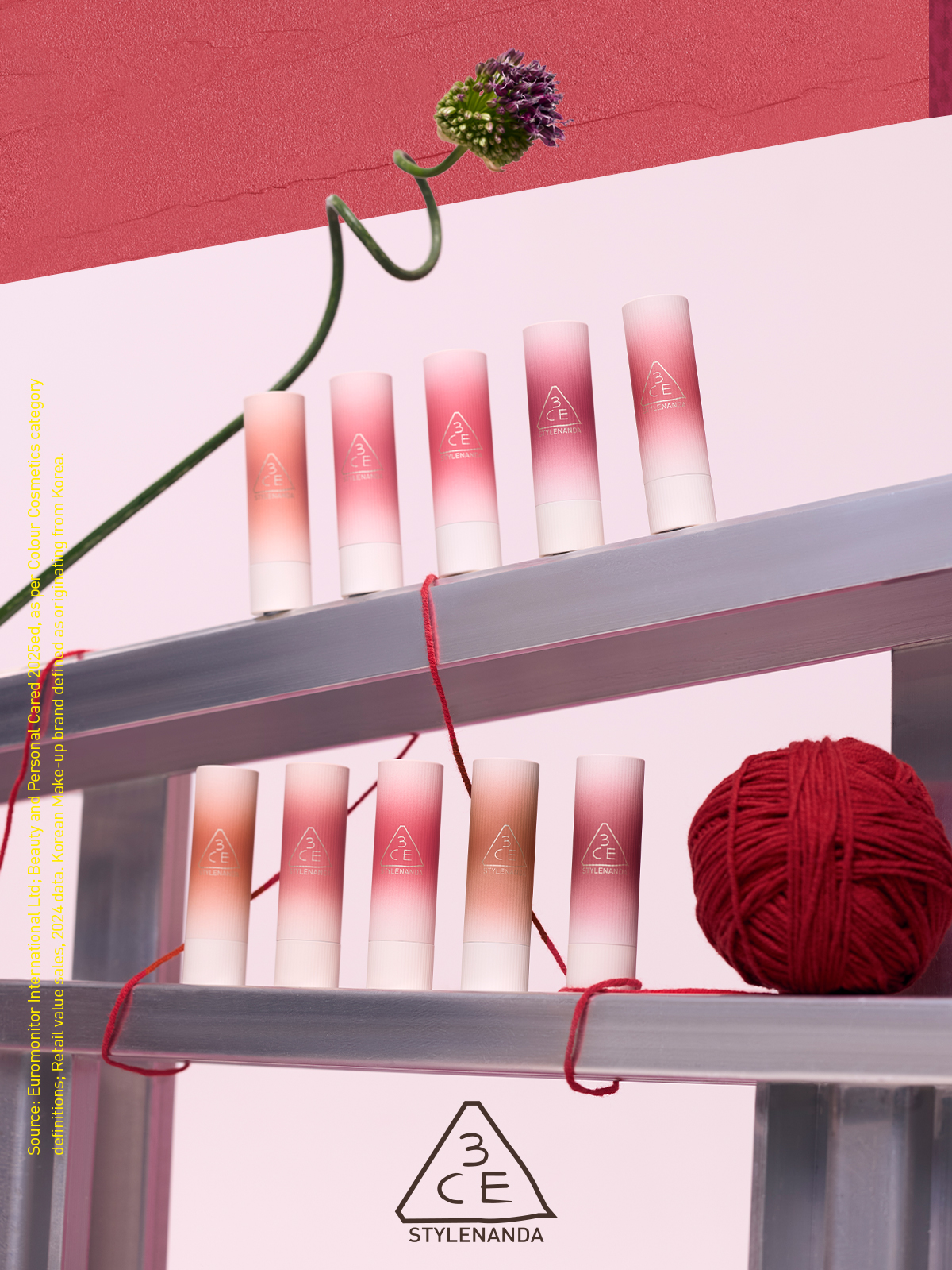 3CE Cashmere Hug bullet lipstick smooth soft matte blur finish all day ...