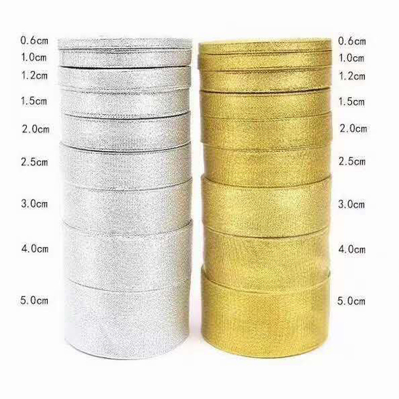 1CM / 2CM / 3cm / 4cm and 5cm Premium Glitter Ribbon Satin Silk Ribbon ...