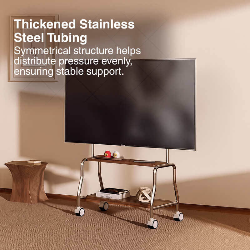 MODO Portable TV Rack with Wheels - TV Bracket Included | Shopee Malaysia
