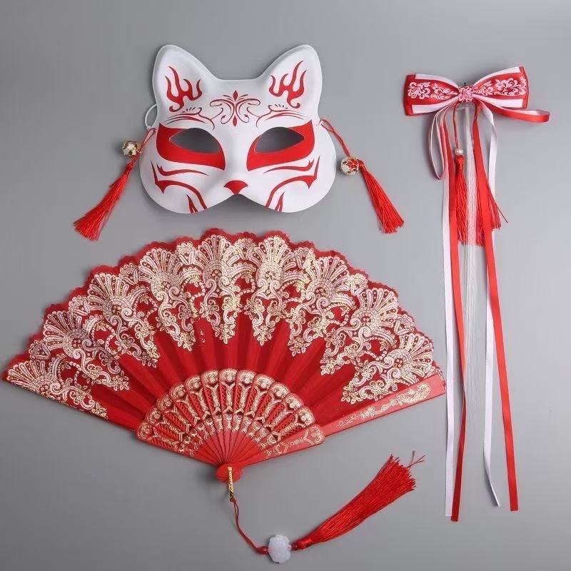 Tik Tok Japan Bamboo Fold Hand Fans Wedding Chinese Japanese Fan ...
