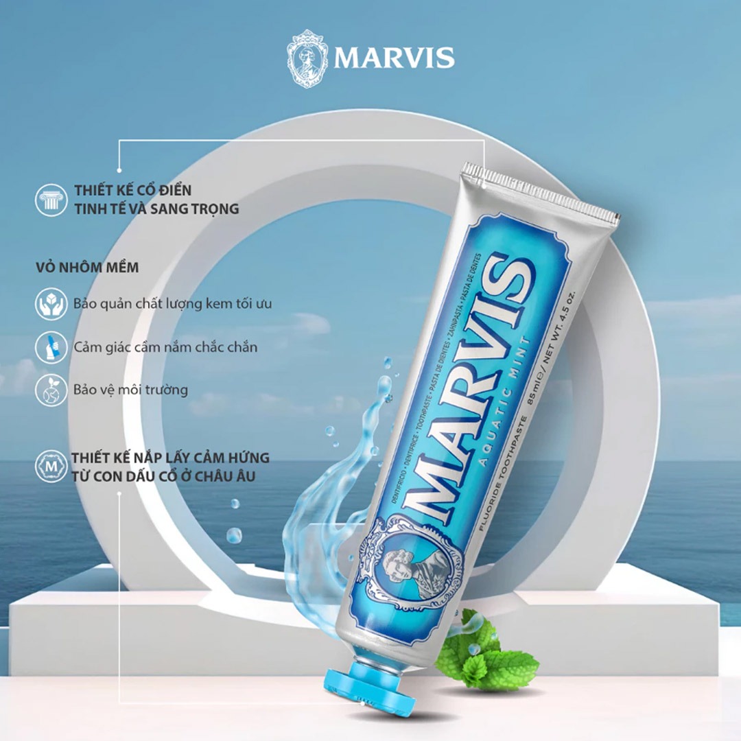 Marvis Whitening Mint Toothpaste – 85ml | Shopee Malaysia
