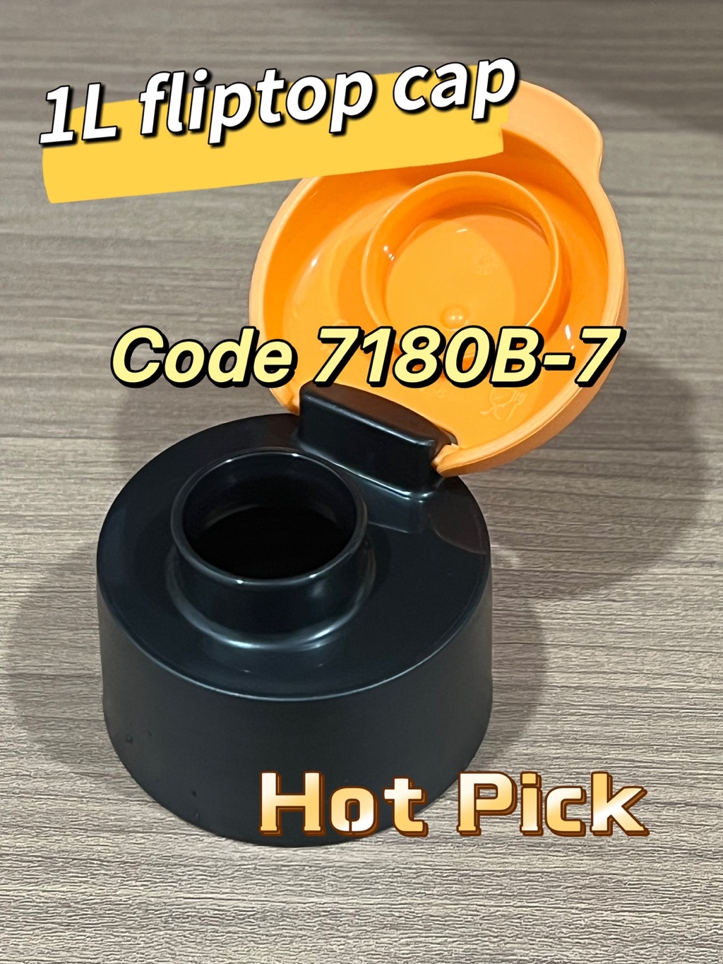 Tupperware Accessories Water Bottle Cap Bottle Spare Parts Fliptop ...