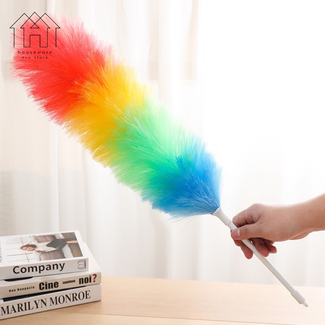 Magic Static Duster Soft Nylon Feather Duster Bulu Ayam Plastic / Nylon ...