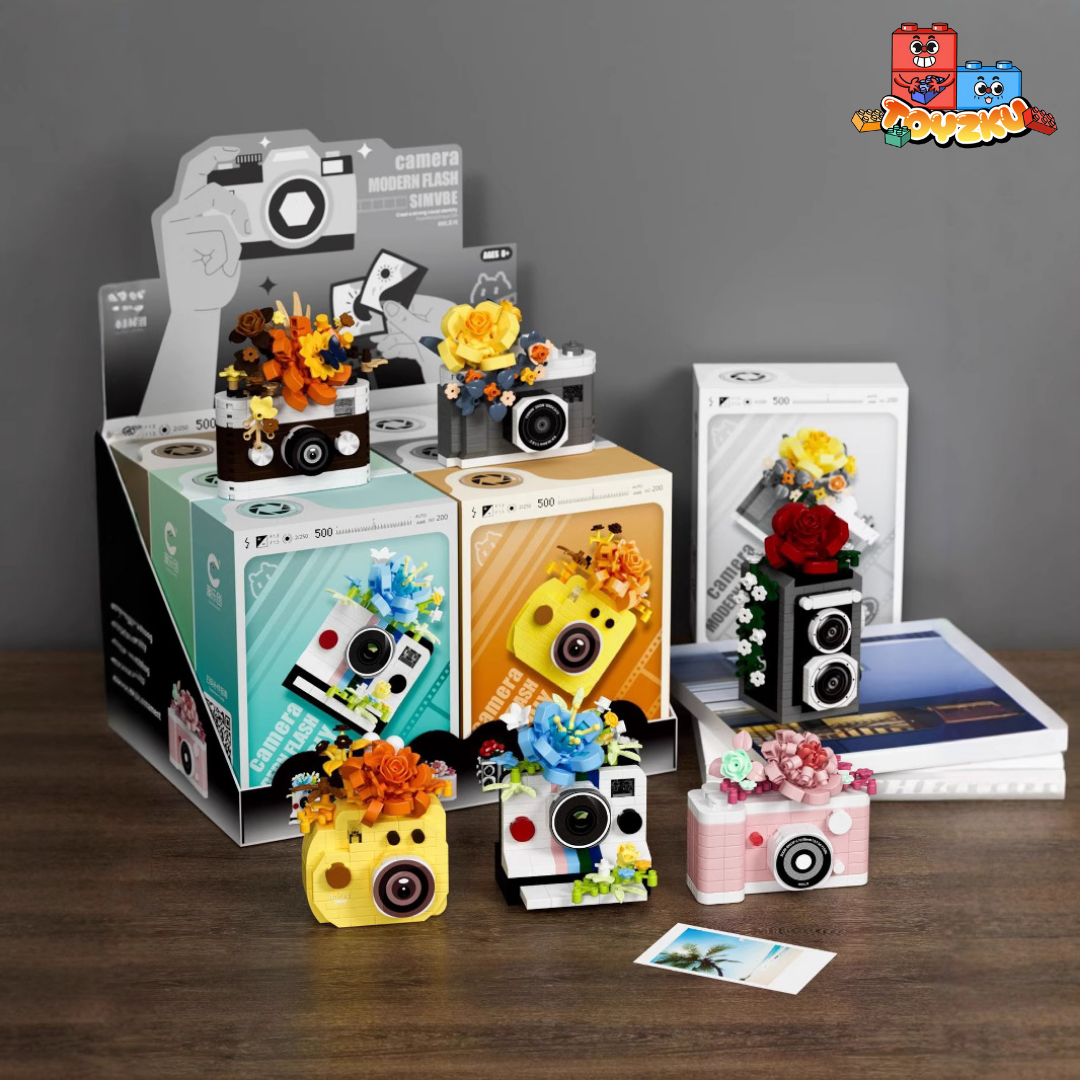 CLC Camera Modern Flash Building Blocks Kamera Block Binaan Cute Comel ...