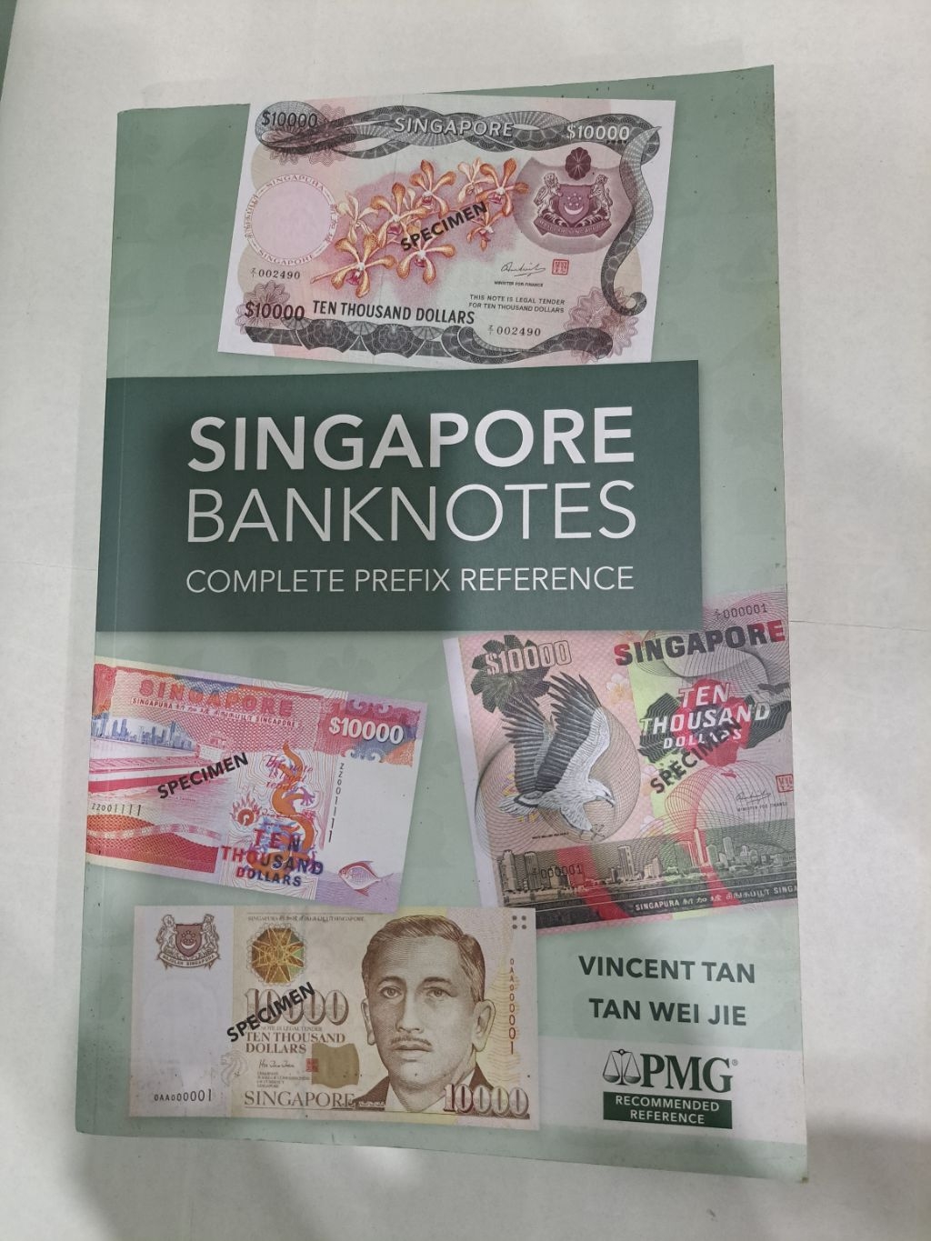 (PMG Recommended Reference) 2017 Singapore Banknotes Complete Prefix ...