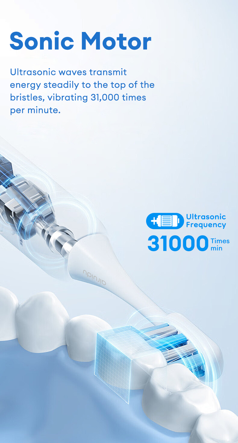 Airuidu YS06 Digital Electric Toothbrush LED Smart Screen Ultrasonic ...