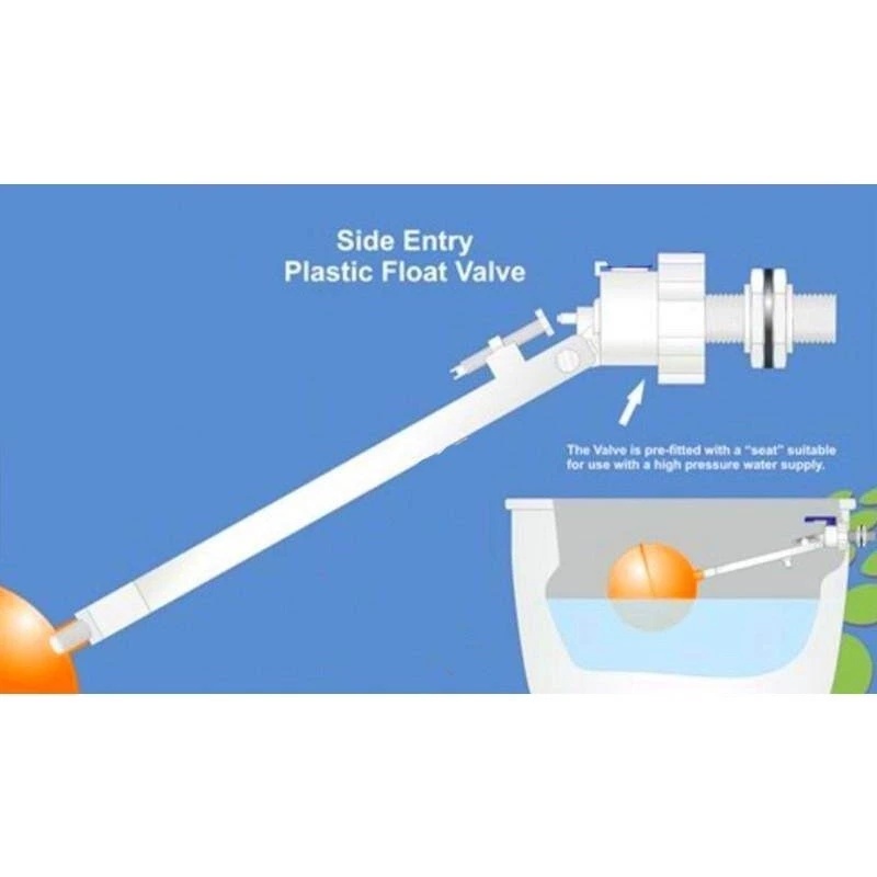 9'' PVC Float Valve. Cistern Float Valve Fittings Replacement. Toilet ...