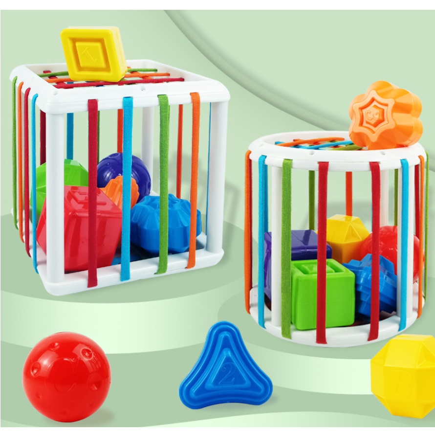 Baby Intellectual Development Toys / Baby Shape Sorting Toy / Early ...