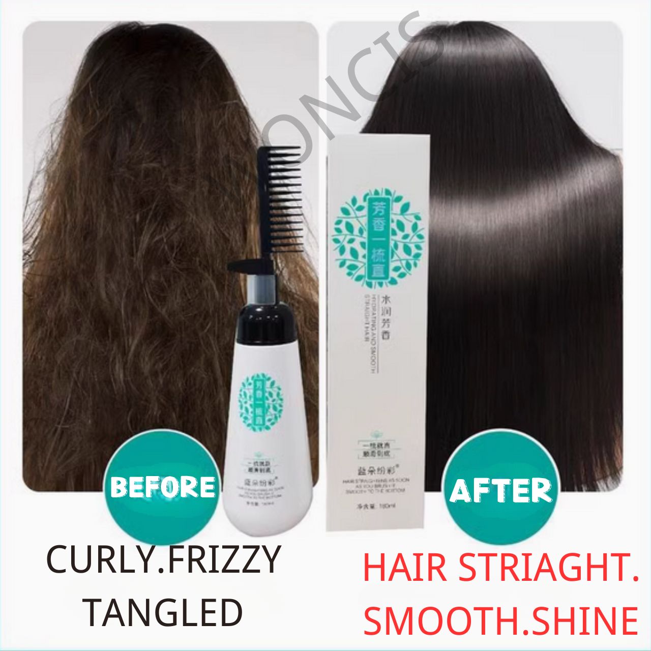 hair straightener cream keratin treatment ubat lurus rambut rebonding ...