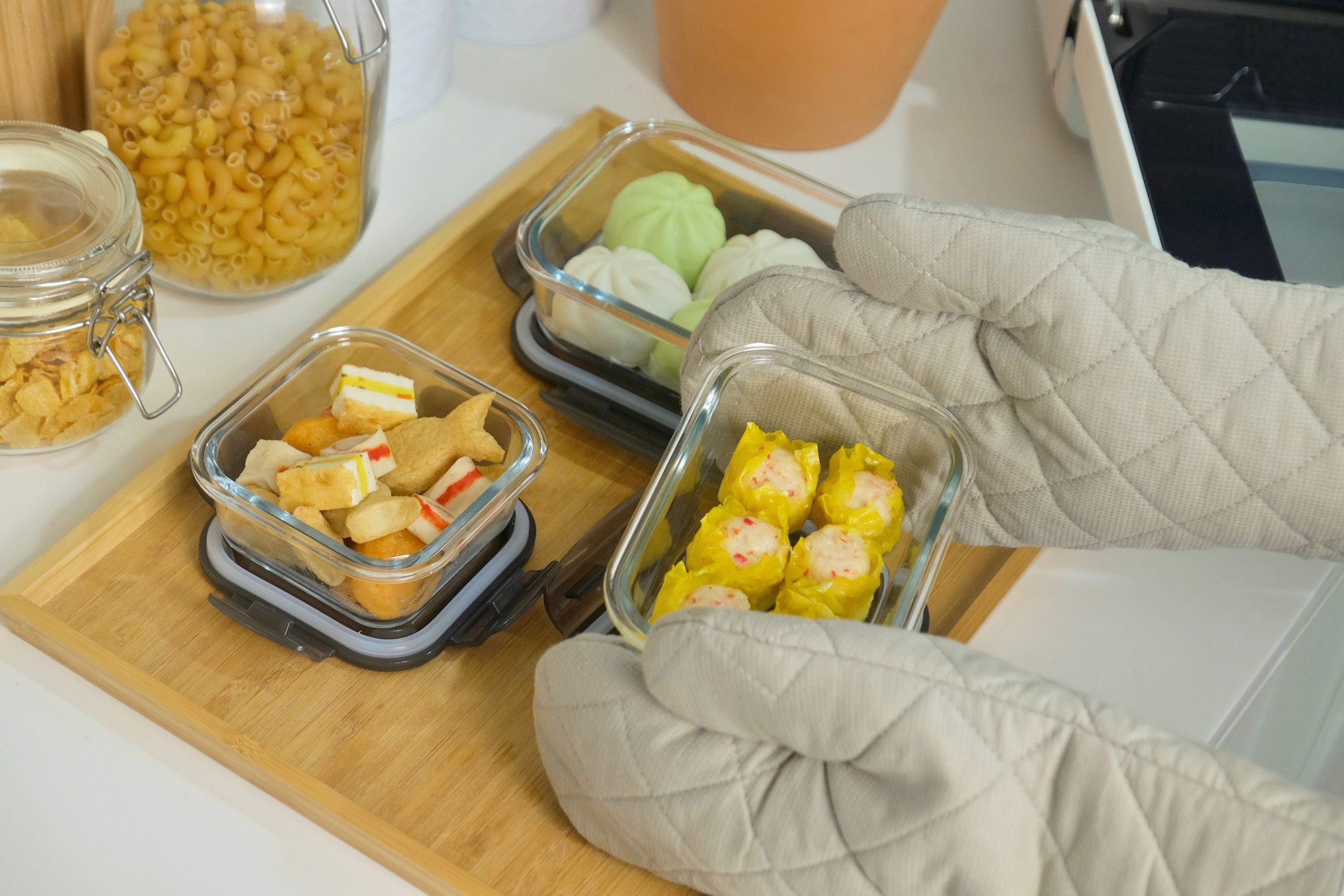 Felli Ecolock Borosilicate Glass Food Storage Container Square ...