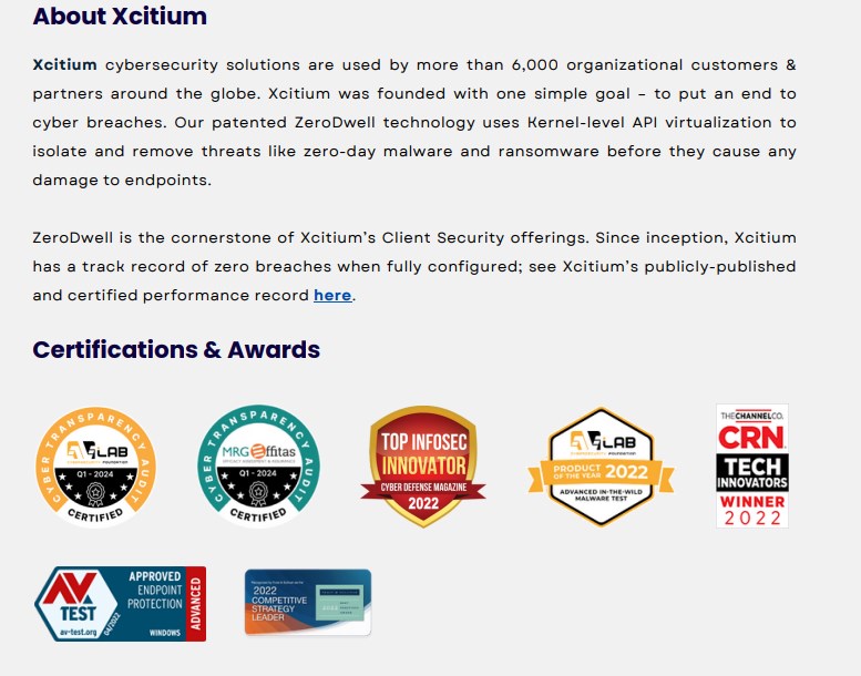 XCITIUM (COMODO) Client Security - Endpoint Protection with Proactive ...