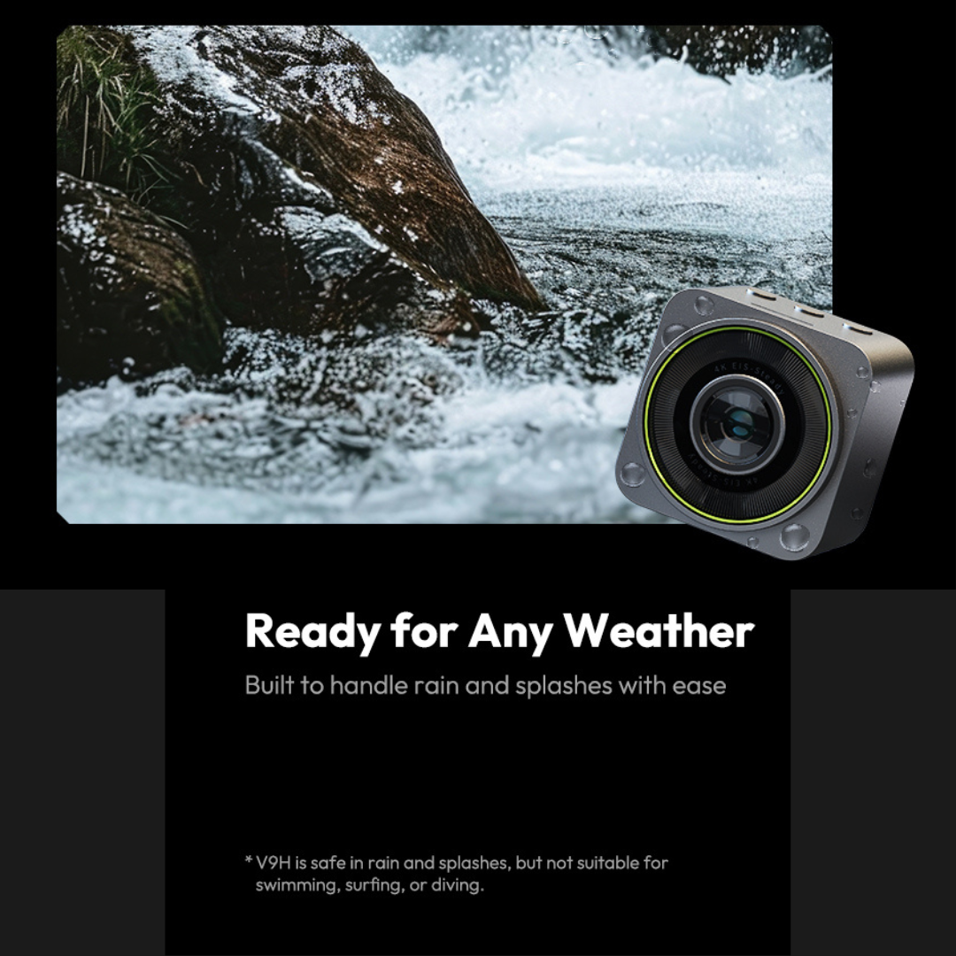 Botslab Versatile Camera V9H Dash Cam Sports Cam 4K Ultra AI Voice ...