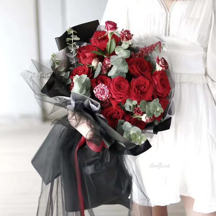 (20YARD) KAIN NET MESH Flower Wrapping Paper Bouquet Gift Florist ...