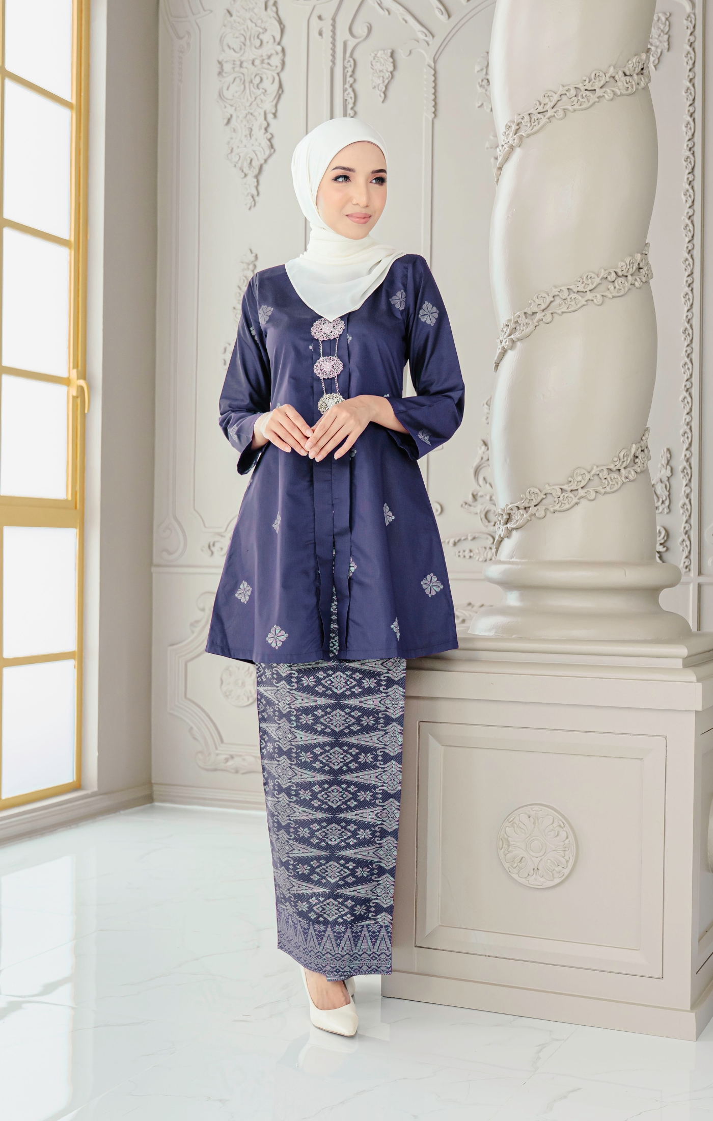 CARLANISA Anggun Kebaya Moden Songket Riau Hot Selling New Collection ...
