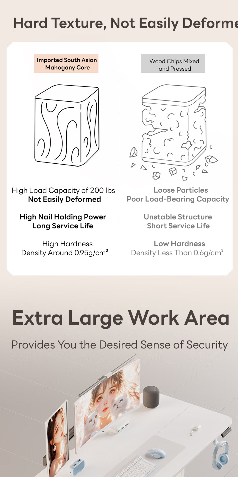 Xpanse Standing Smart Gaming Lifting Height Adjustable Table Working ...