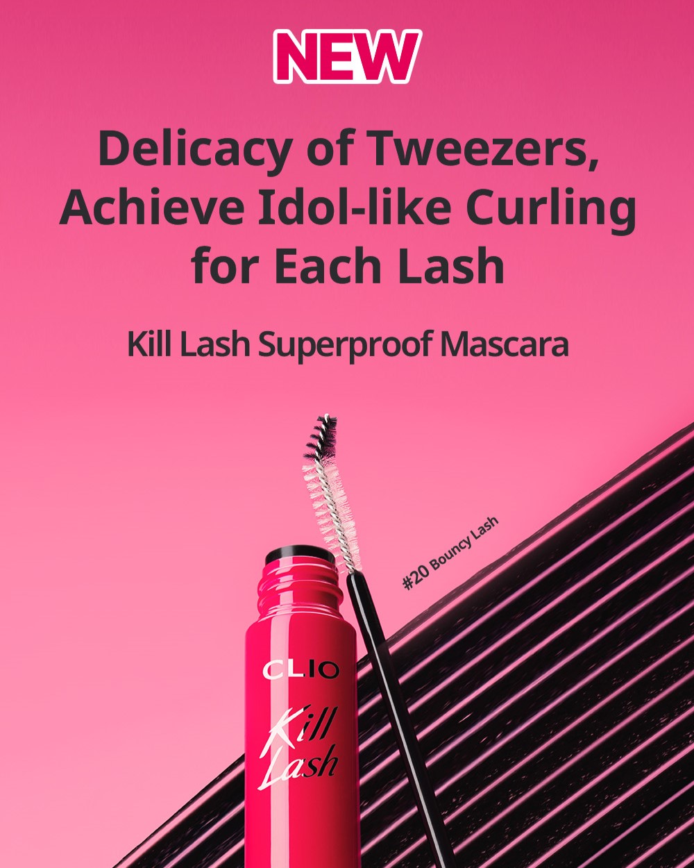 CLIO Kill Lash Superproof Mascara [10 Types to Choose] | Shopee Malaysia