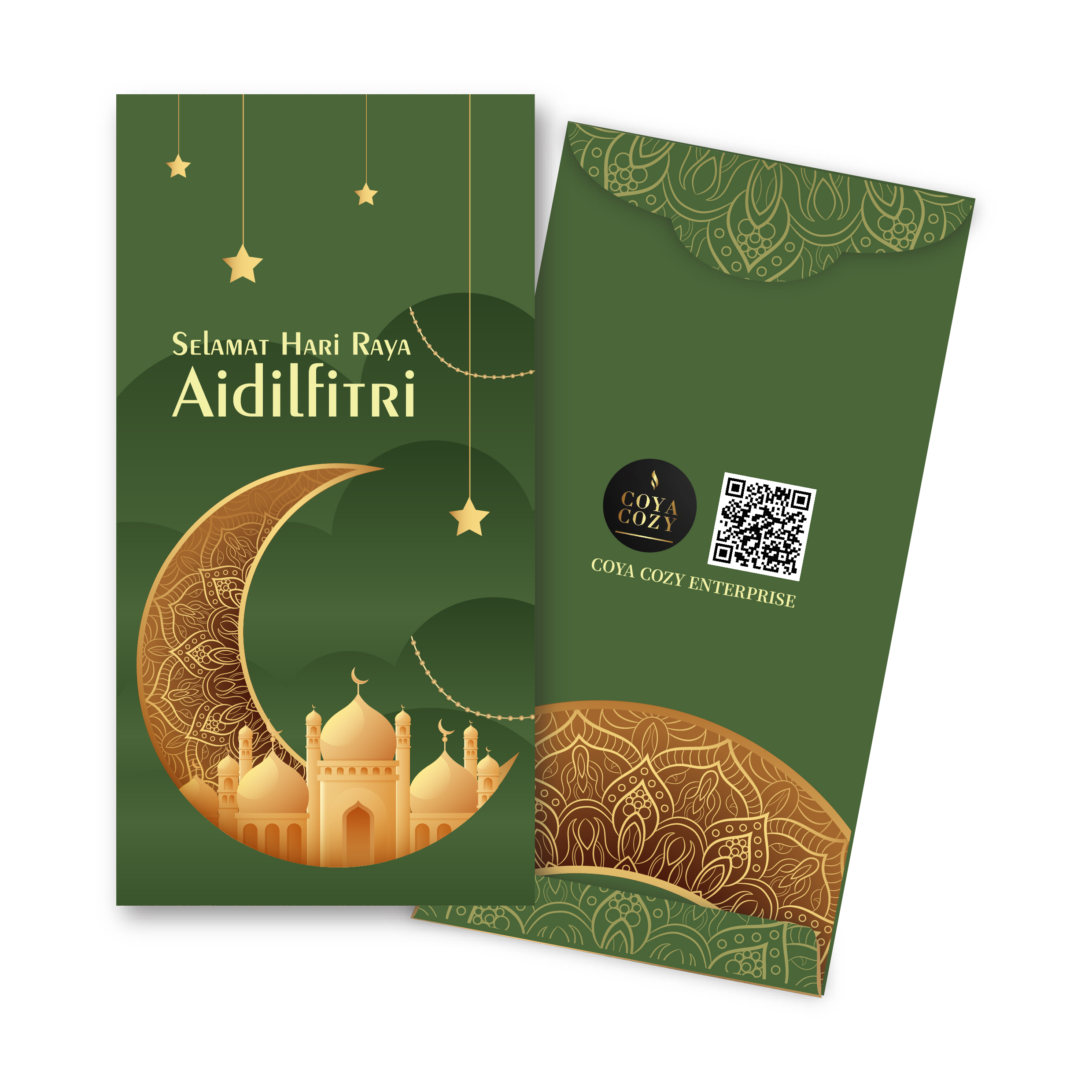 Hari Raya 2025 Selamat Hari Raya Aidilfitri Green Packet | Shopee Malaysia