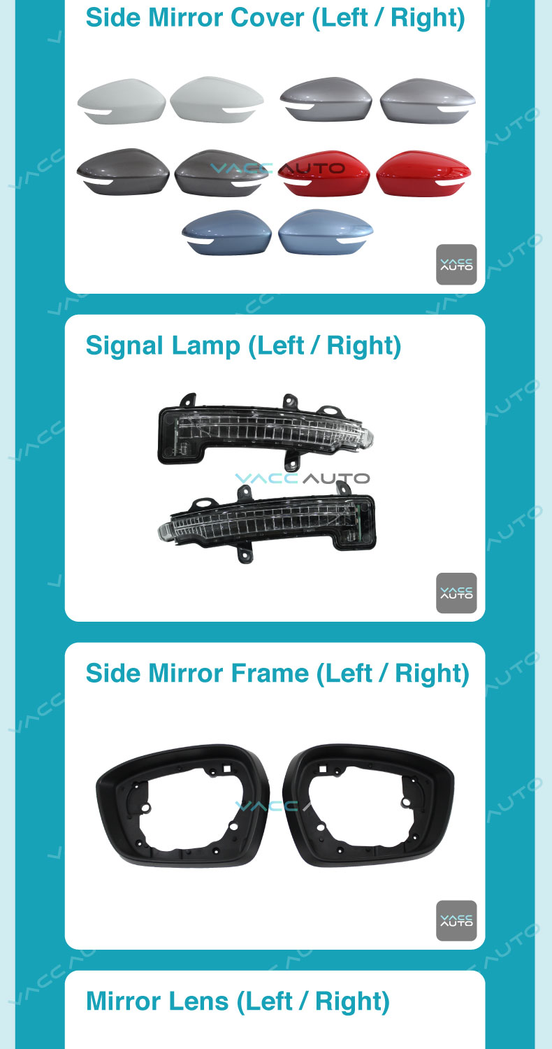 Proton X50 Side Mirror Cover Side Signal Rearview Mirror Wing Cover ...