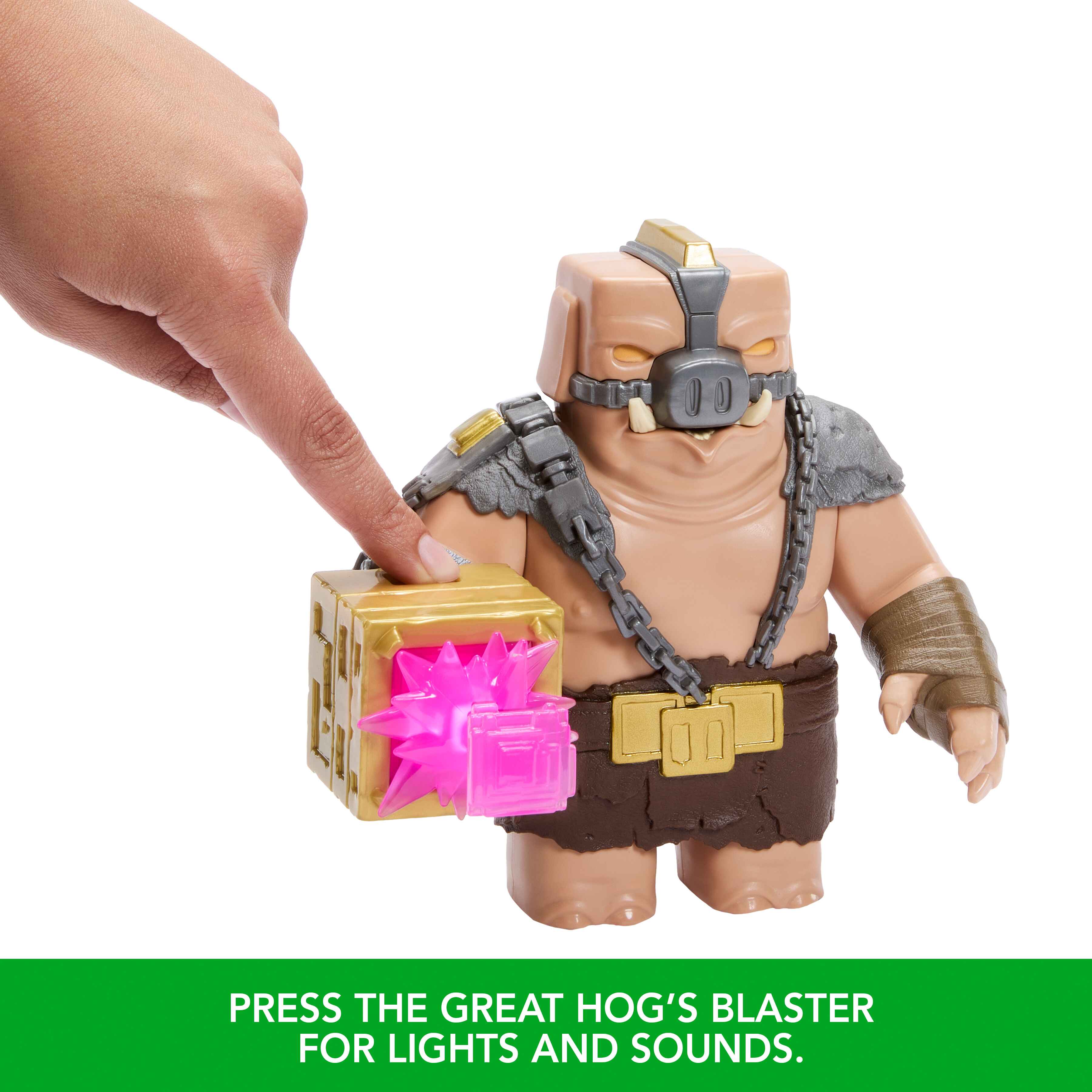 [2025 MINECRAFT MOVIE] Minecraft Big Pig Articulated Figure Battle Mode ...