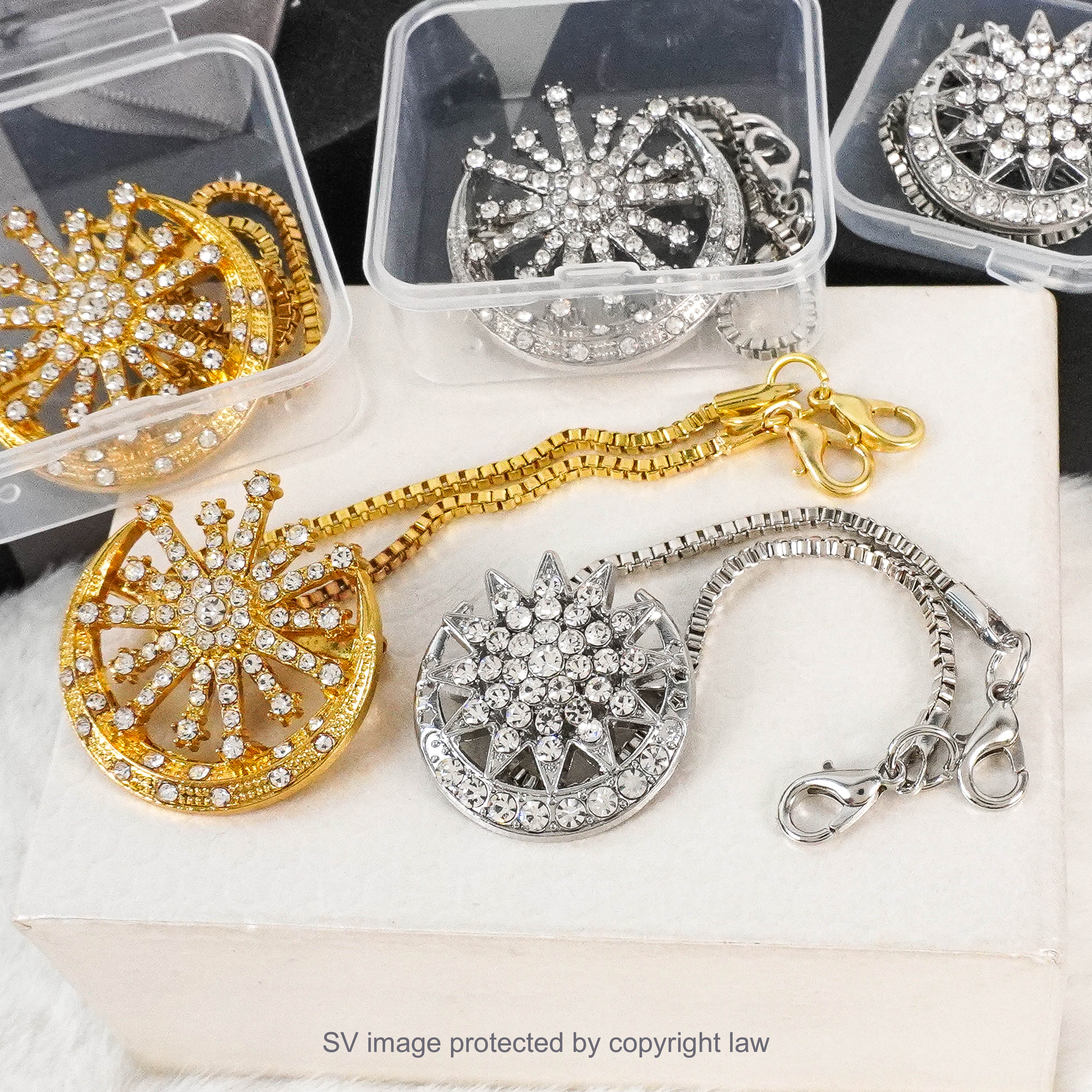 Butang Baju Melayu Crystal 1 Set ( 5 Pcs ) Button Baju Raya Exclusive ...