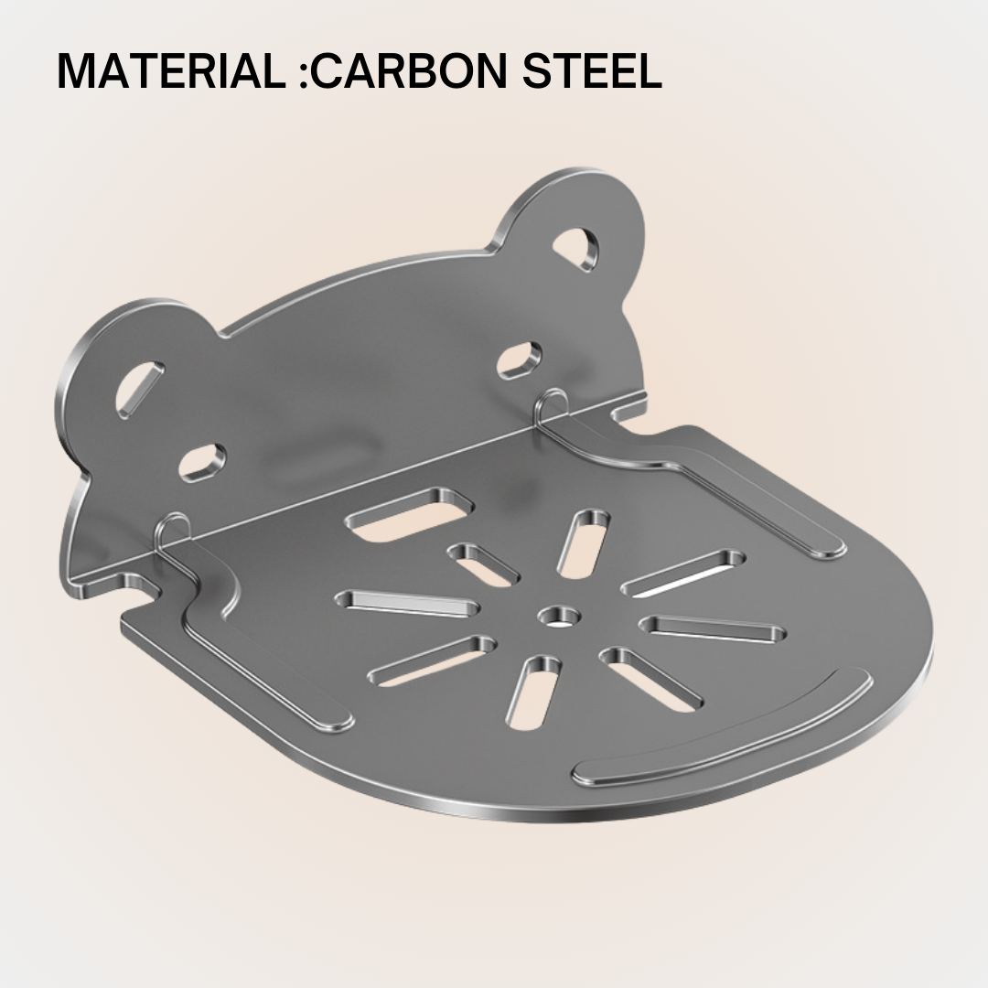Wall-mounted CCTV Rack Bracket Hole-free Modem Rack Bracket Living Room ...