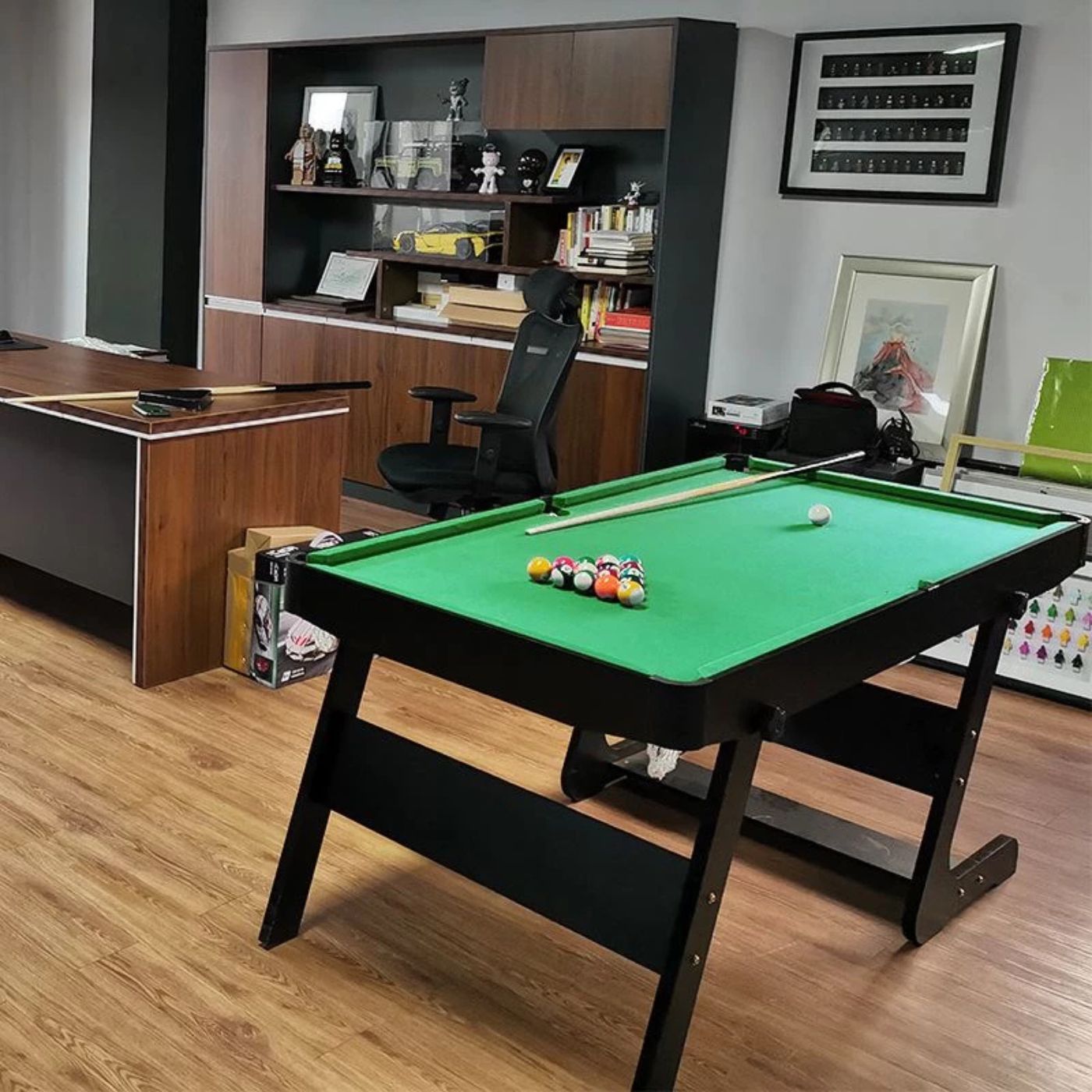 snooker table Foldable home leisure sports billiard table Children's ...