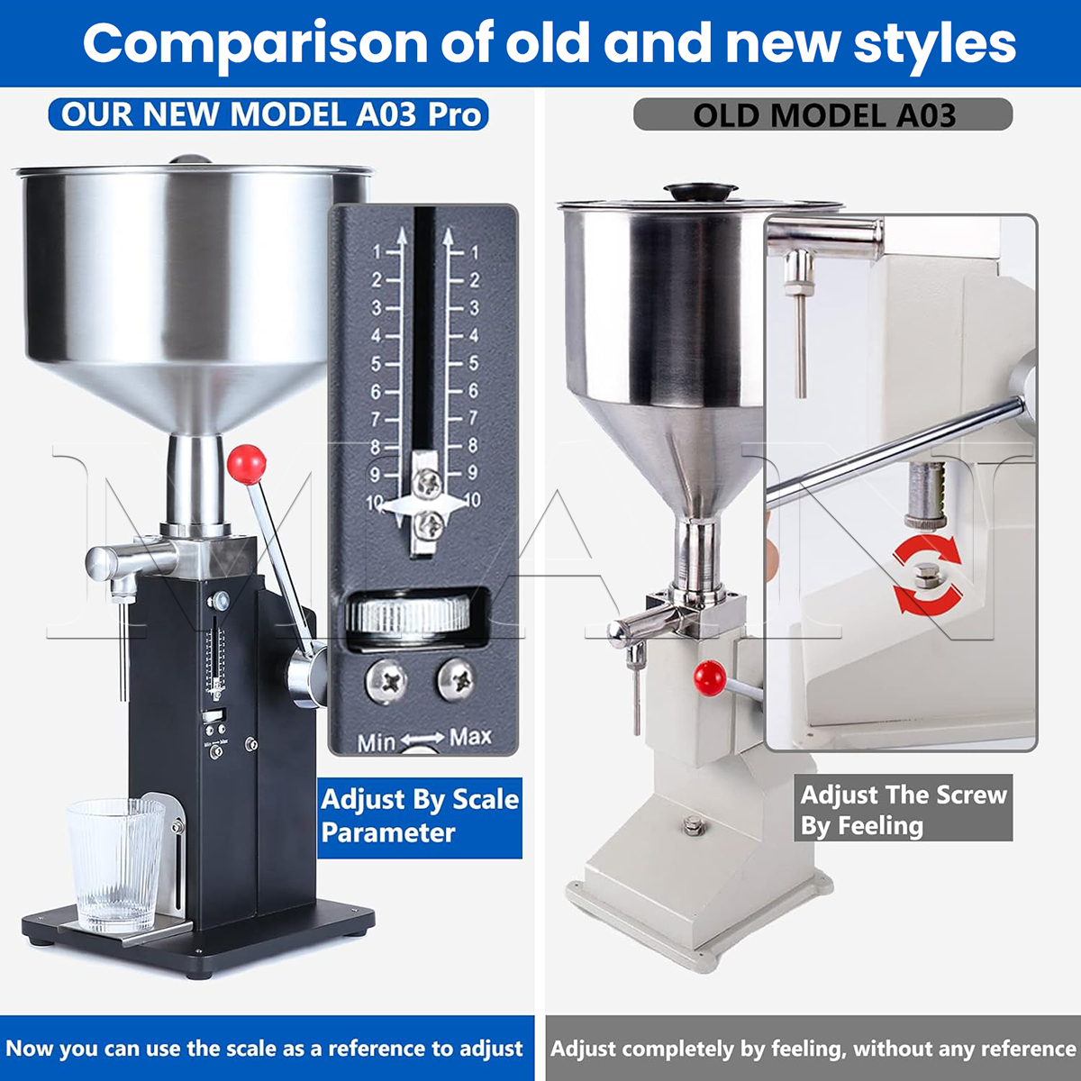 Manual Hand Filling Machine stainless steel for liquid / gel / Cream ...