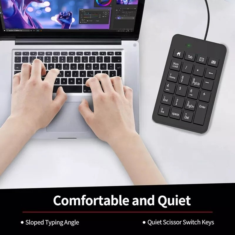 Glink USB Numeric Number Keypad Keyboard Pad USB 2.0 For PC Laptop ...